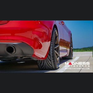 Alfa Romeo Giulia Performance Exhaust - 2.0L - MADNESS - Monza - Stainless Steel Tips